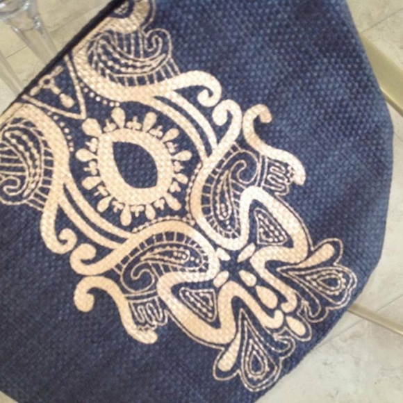 4 for $20  Laura Geller Gold & Black Tote / Bag. - Picture 2 of 4